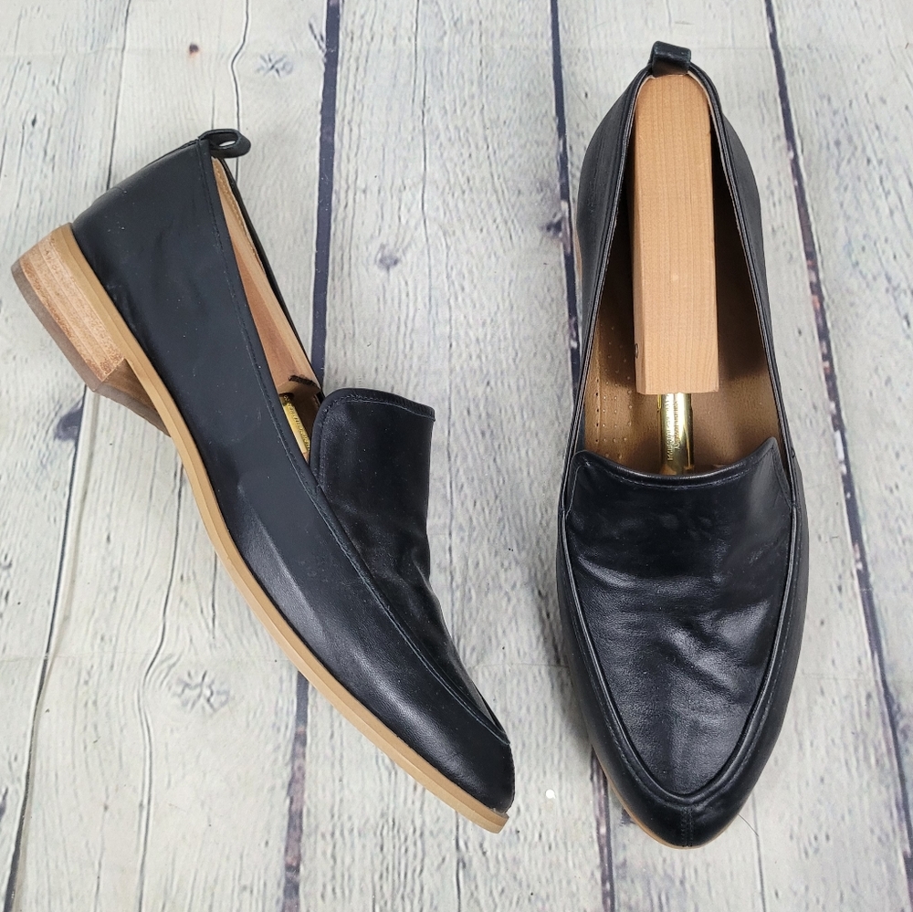 SUSINA | Kellen leather slipon loafer shoes